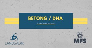 Dagur fyri lesandi: Betong / DNA