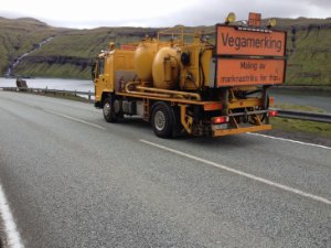 Útboð: Keyp av nýggjum málingabili til Landsverk